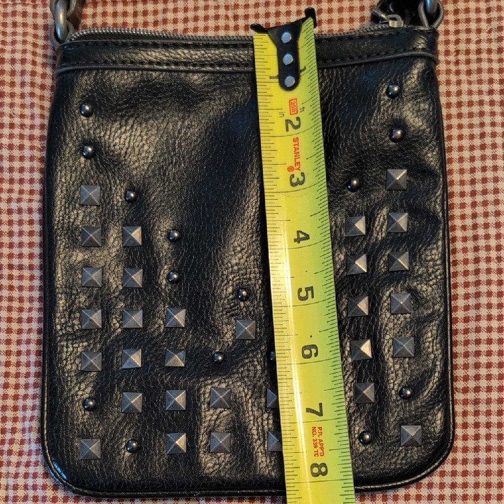 Nine West Black Studded Crossbody Bag - Picture 8 of 9